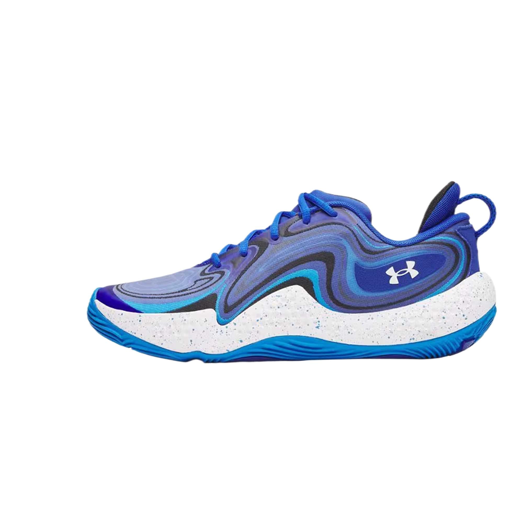 Under Armour Spawn 6 Versatile Simple Aesthetic Shock Absorption Supportive Rebound Basketball Shoes Unisex sneaker 3027263-401 cm