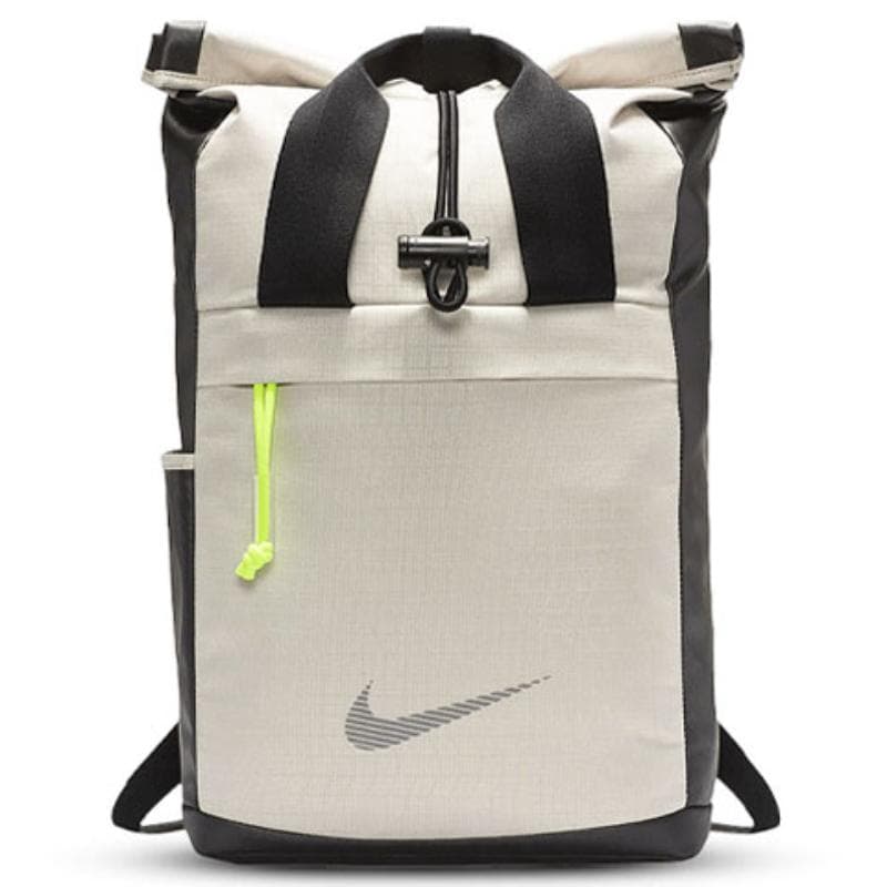 Nike Polyester Backpack Regular Men's Ecru Casual ecru
