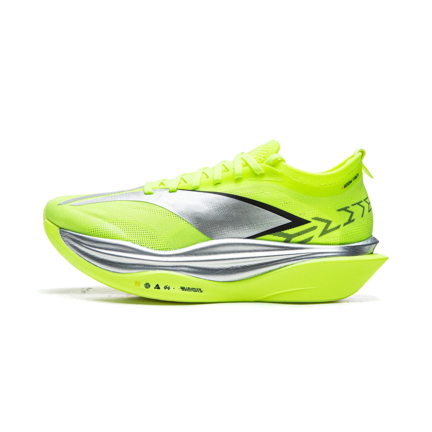 Li Ning Feidian 6 ELITE Cushioning Slip Resistant Abrasion Resistant Rebound Low top Carbon Plate Running Shoes Unisex ARMW001-1 cm
