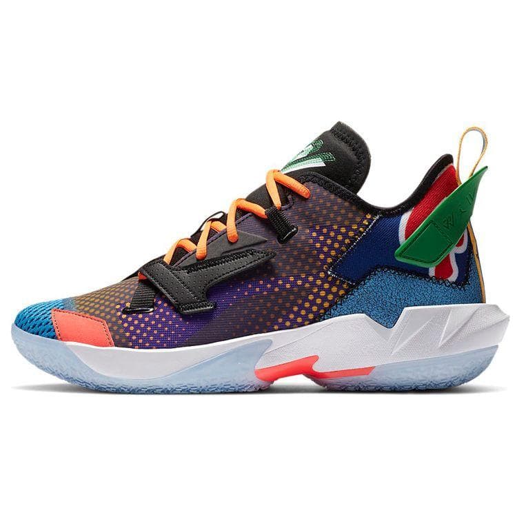 Air Jordan Why Not Zer0.4 PF Upbringing Unisex Sneakers Multi-Color White DD1134-103 cm