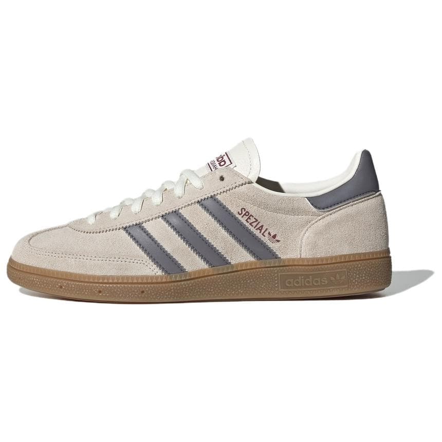 adidas Handball Spezial Bliss Trace Grey Unisex Sneakers Cream Noble-Maroon HQ5130 cm