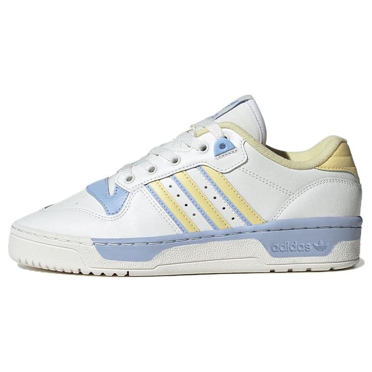 Adidas Rivalry Low White Blue Dawn Women Sneakers Core-White Almost-Yellow IG3332 cm