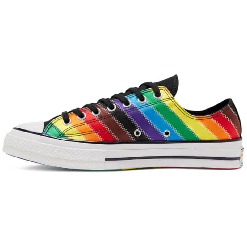 Converse Chuck 70 Low 'Pride - Rainbow' Trendy Comfort Low-Top Espadrilles Unisex Rainbow cm