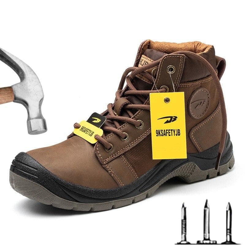Work Shoes Labor Protection Shoes Waterproof Breathable Site Safety cm yellow