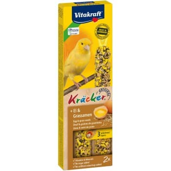Vitakraft canary crackers 4x2 Egg grass seed