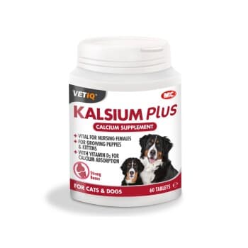 VET IQ Mark And Chappell Vetiq Kalsium Plus 60 Tablets