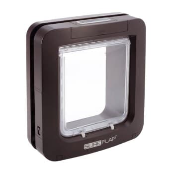 SureFlap Sure Flap microchip-controlled pet flap brown