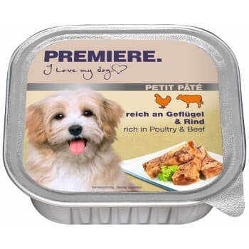 PREMIERE Petit Pâté Poultry & Beef 11x150 g