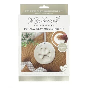 Clay Pet Paw Impression Moulding Kit