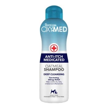 Tropiclean OxyMed Anti-Itch Medicated Oatmeal Shampoo 355 ml