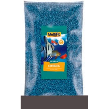 MultiFit Coloured Gravel 2-3 mm 5 kg azure blue