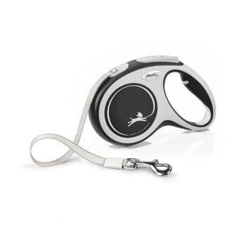 Flexi New Comfort Leash black M, 5 m, 25 kg