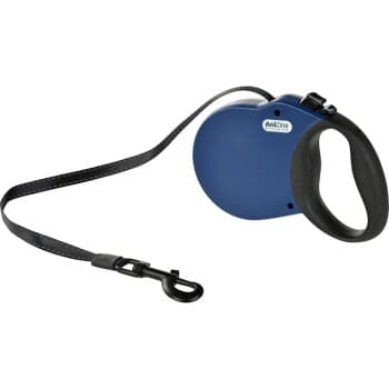 AniOne Retractable Leash Soft blue S