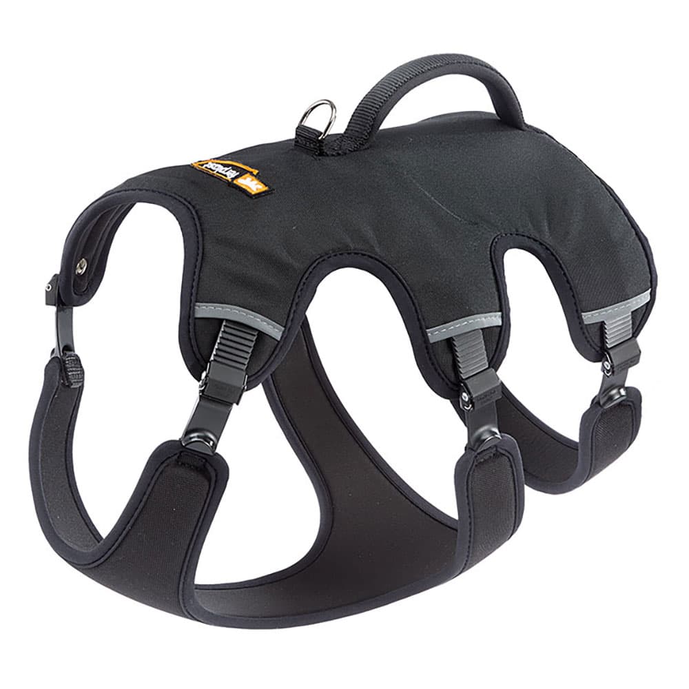 Ferplast Ergotrekking Harness, black - Size S: 46 - 56 cm chest circumference