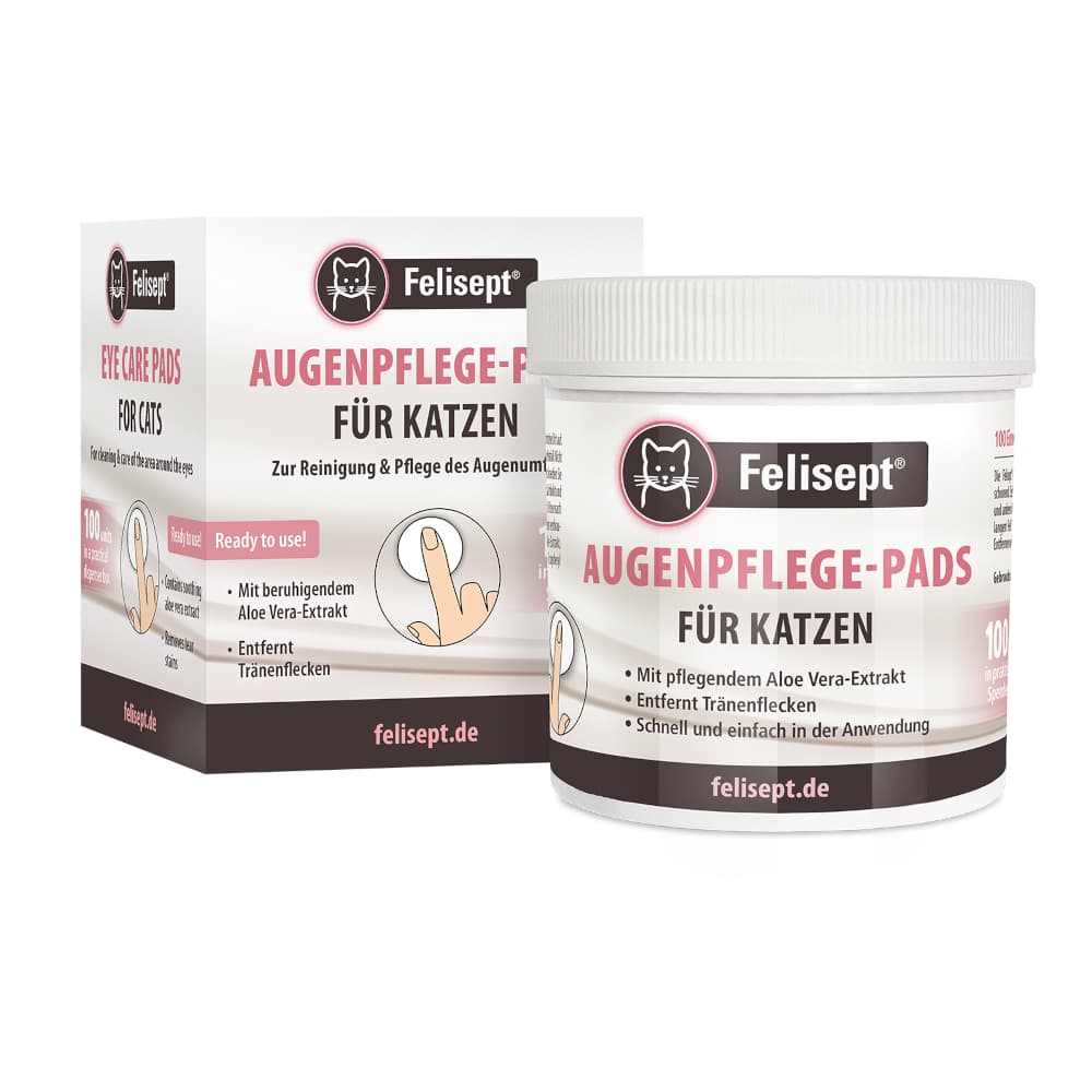 Felisept Eye Care Pads - 100 pads