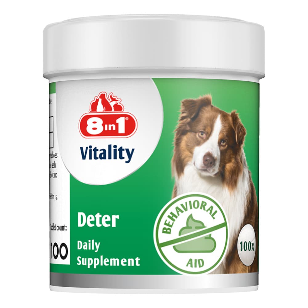 8in1 Vitality Weaning Tablets - dog supplements - 100 Tablets (43g)