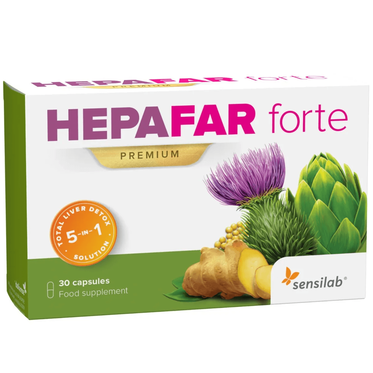 Hepafar Forte PREMIUM Milk Thistle Capsules