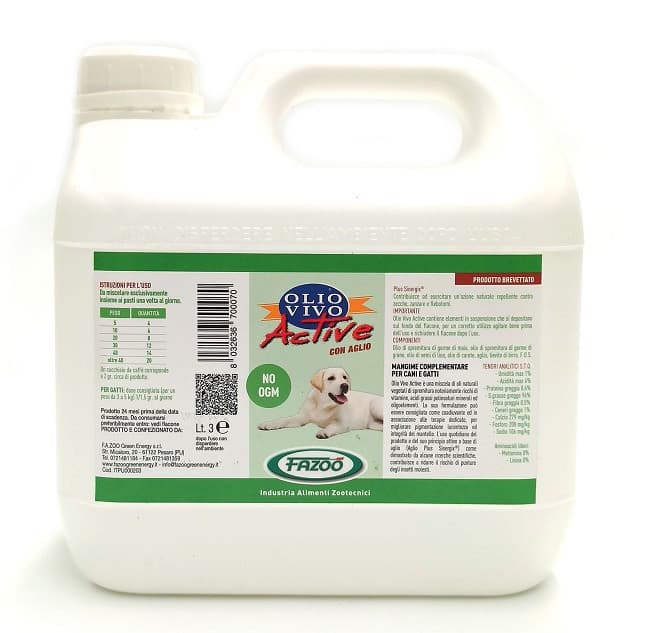Olio vivo active 3 lt cani
