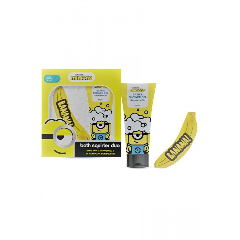 Minions Despicable Me Bath and Shower Gel 150ml and Ba Na Naaa Squirter