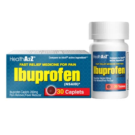 HealthA2Z Ibuprofen Tablets 200mg, 30 Tablets
