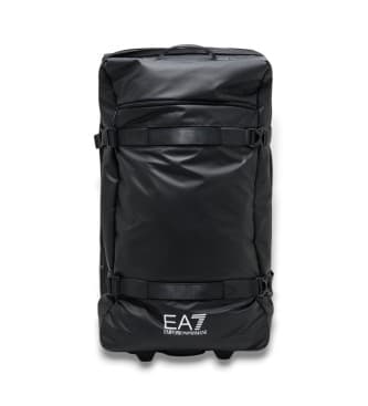 EA7 unisex. 7X000393_AF18386 U Big Travel Suitcase black (OSFA), Casual, Polyester