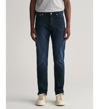 Gant for man. 1000264 Jeans Extra Slim Fit Active Recover blue (42/32), Casual, Cotton, Denim