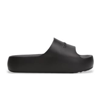 Tommy Jeans for woman. EN0EN02879 Black flip flops with platform and logo (37/38), 3 to 5 cm, None, Casual, Beachwear