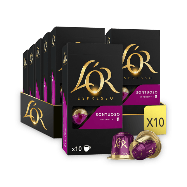Espresso Sontuoso - 100 Coffee Capsules