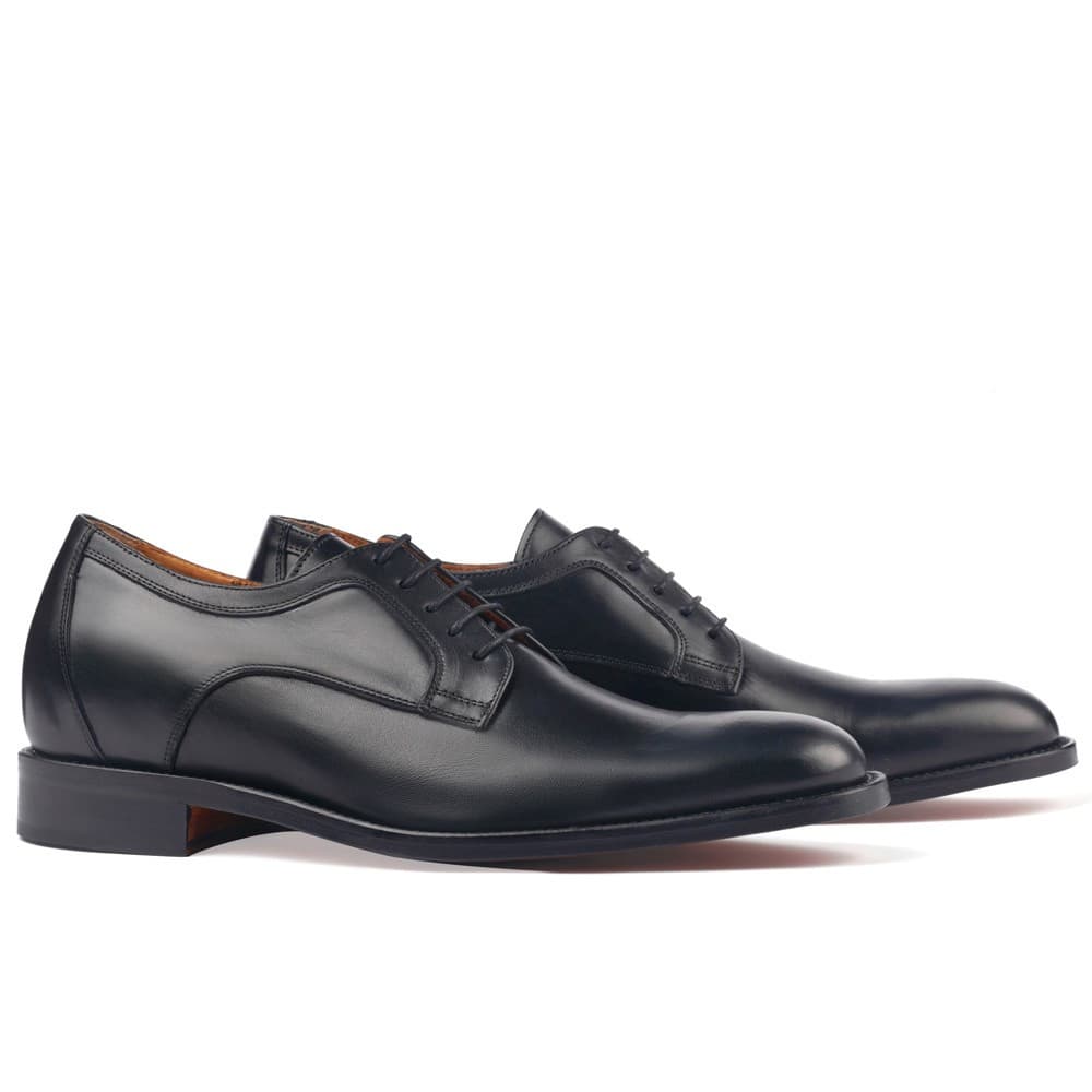 Masaltos elevator shoes for men Gianni Garzanero model Boston black Black 39