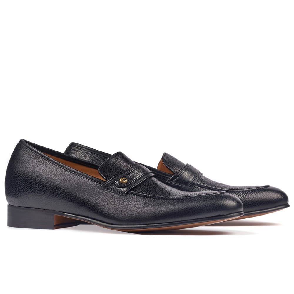 Sales Masaltos elevator shoes for men Gianni Garzanero model Bruxelles black Black 39