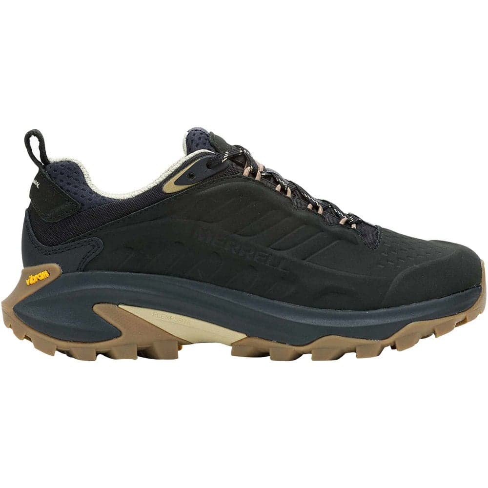 Merrell Womens Moab Speed 2 Leather Waterproof Shoe: Black: 5.5 Size: