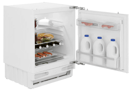 Stoves INT LAR 444444331 Integrated Under Counter Fridge - Fixed Door Fixing Kit - White
