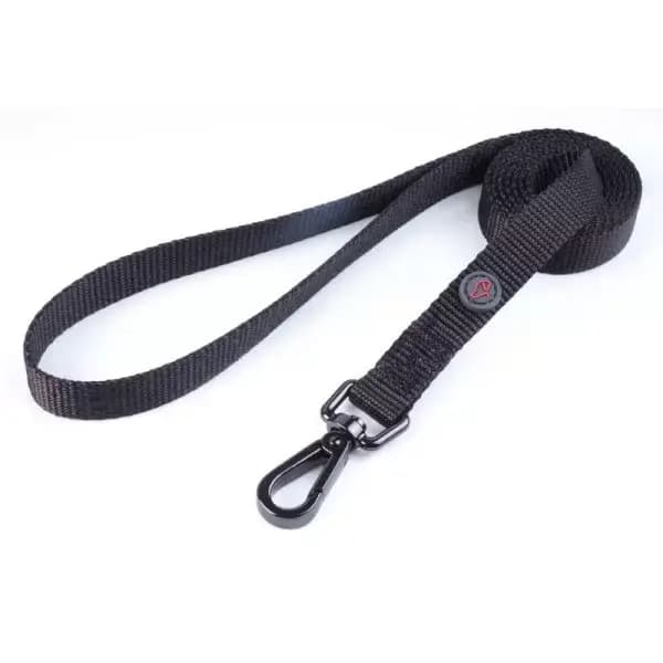 120 x 1.5cm WalkAbout Dog Lead/SML - Jet