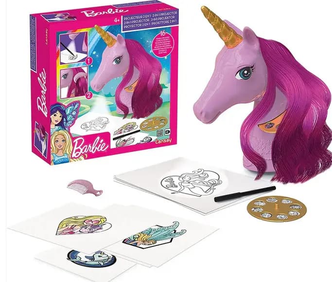 Barbie Unicorn Projector