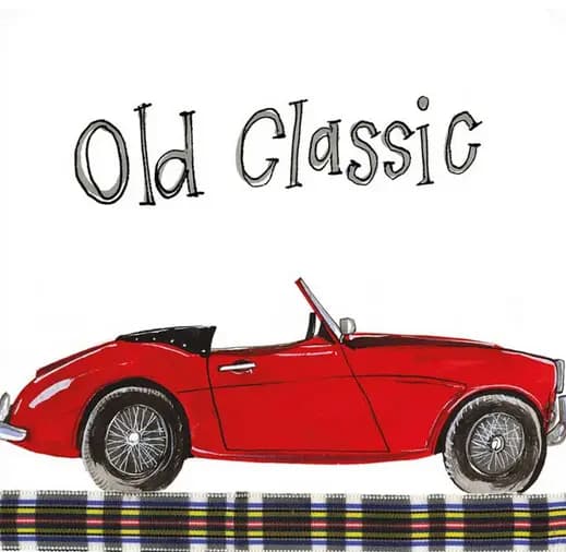 C203 OLD CLASSIC CAR COASTER