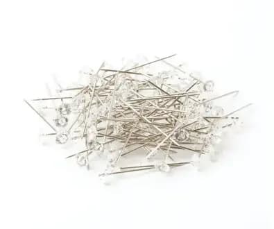Diamante Pin Clear 6Mm