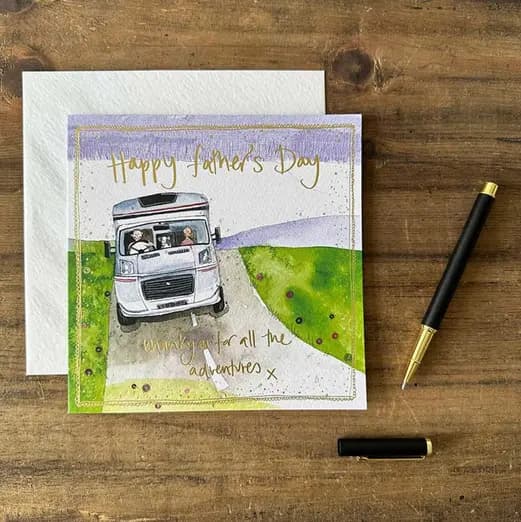 SPRS81 ON THE ROAD FATHERS DAY CARD