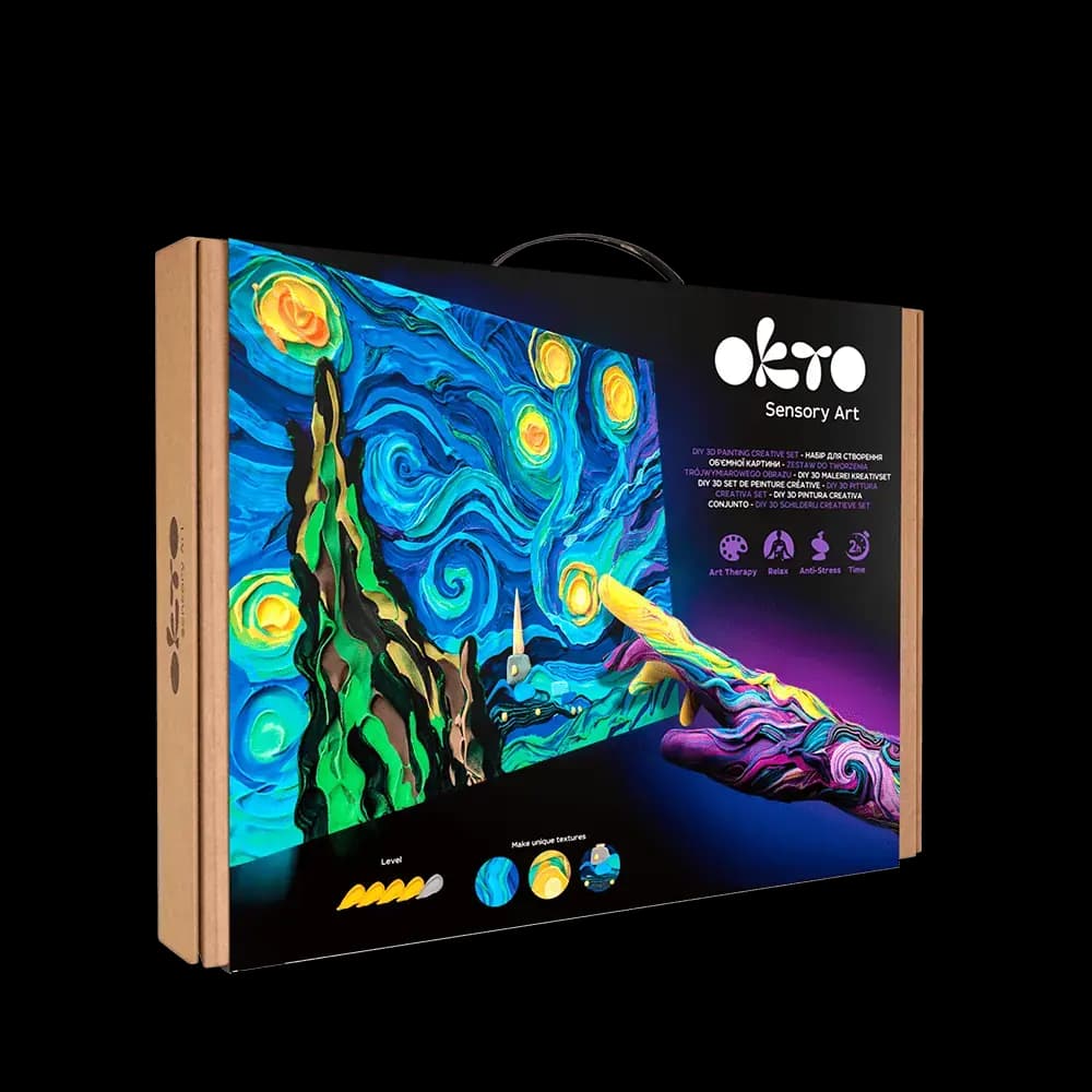 “Starry night” SENSORY ART Creative SET 30×40 cm