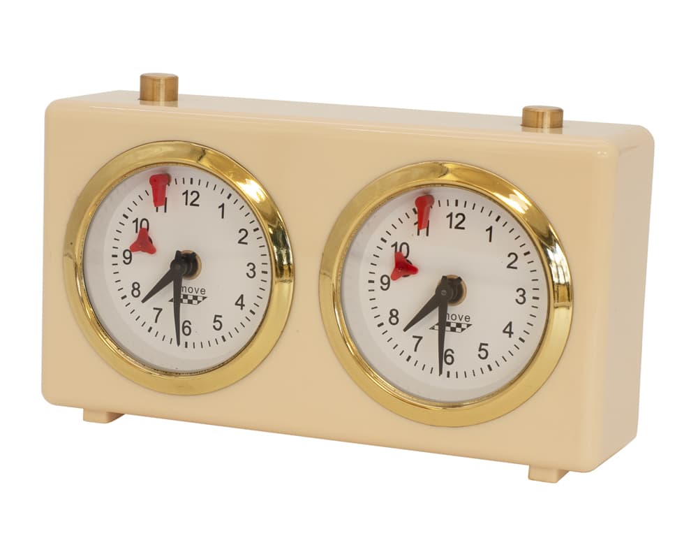 Turnier Chess Clock - Cream