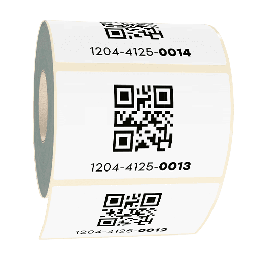 LPN 100mm x 58mm White