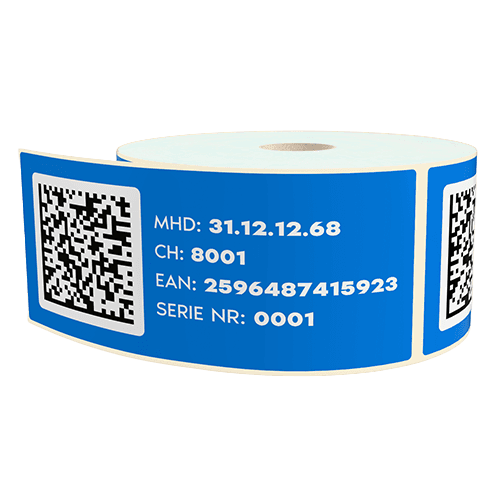 LPN 150mm x 70mm Blue